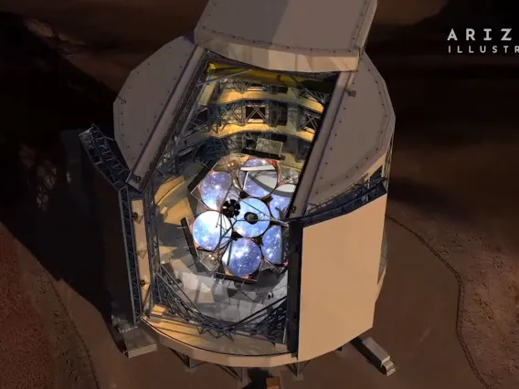 Giant, lightweight mirrors of unprecedented power for a new generation of optical telescopes